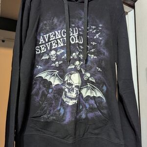 Vintage Avenged Sevenfold Black Hoodie